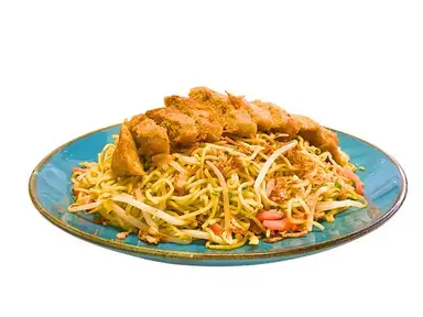Nudel-vegan-Huhn